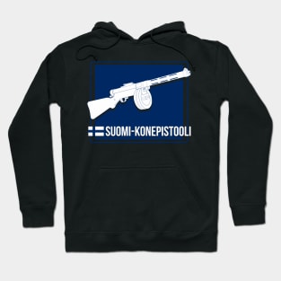 Suomi Finnish submachine gun Hoodie